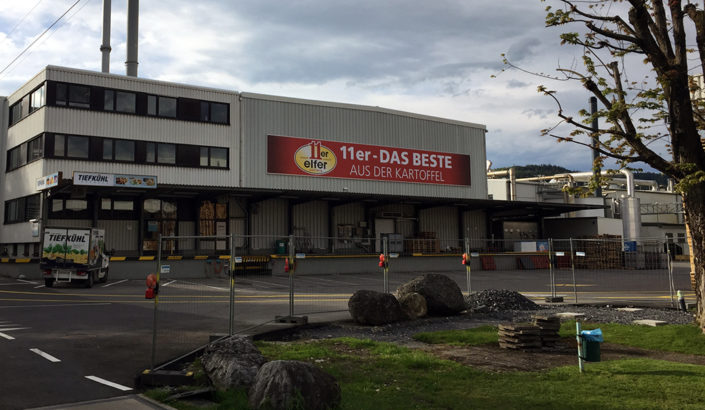 Textilfassade, Textilspannrahmen, 11er, Frastanz