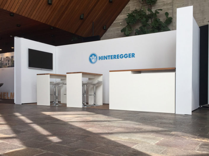 Messestand, Textilspannrahmen, Hinteregger, Bregenz