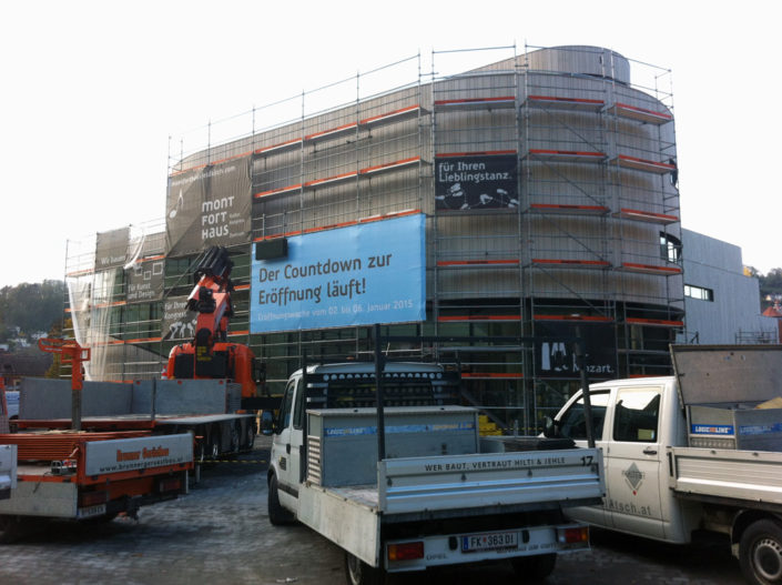 Gerüstwerbung, Feldkirch