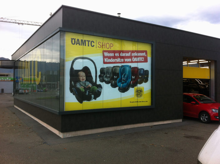 Leuchtrahmen Technik, Textilspannrahmen, OEAMTC