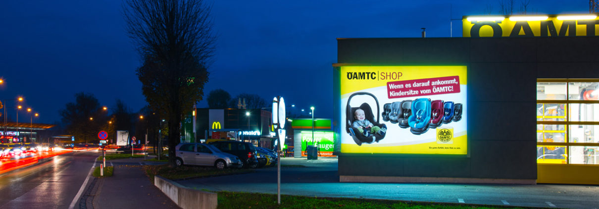 Leuchtkasten Outdoor, OEAMTC