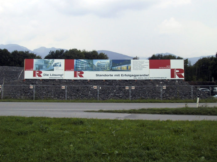 Bauzaun, Rhombergbau, Klaus