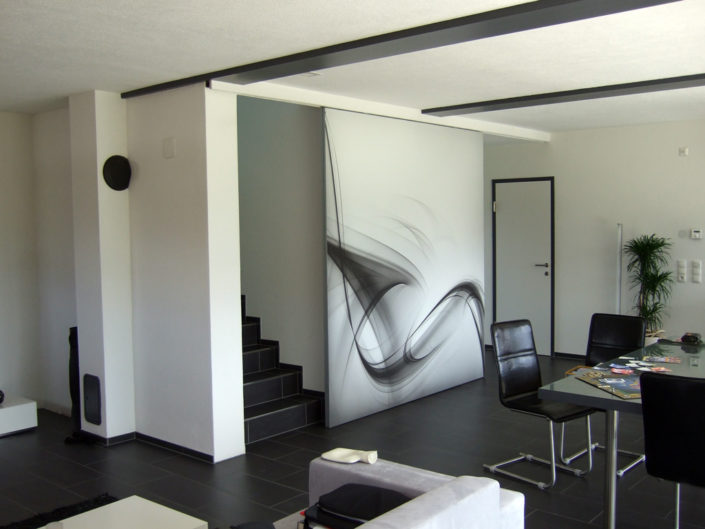 Raumtrenner, Schiebetüre, Privat