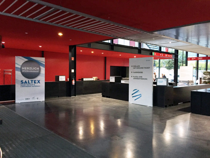 Raumtrenner, Steher, Wegweiser, Messe Dornbirn