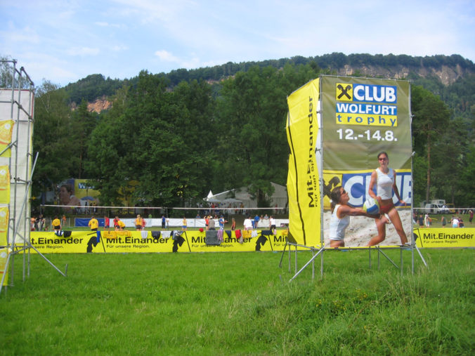Gerüstwerbung, Wolfurt Trophy