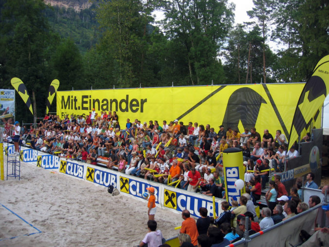 Gerüstwerbung, Wolfurt Trophy