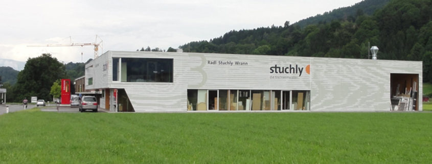 Textilfassade Stuchly
