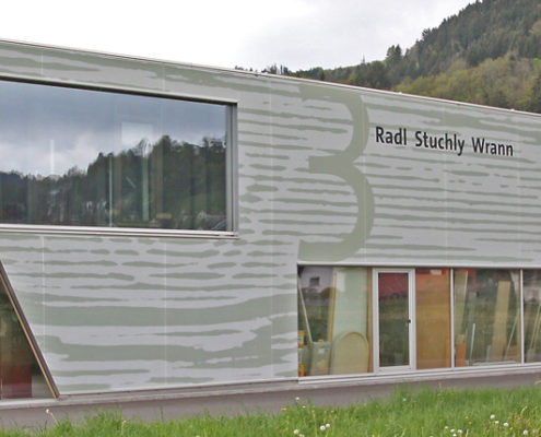 Textilfassade Stuchly