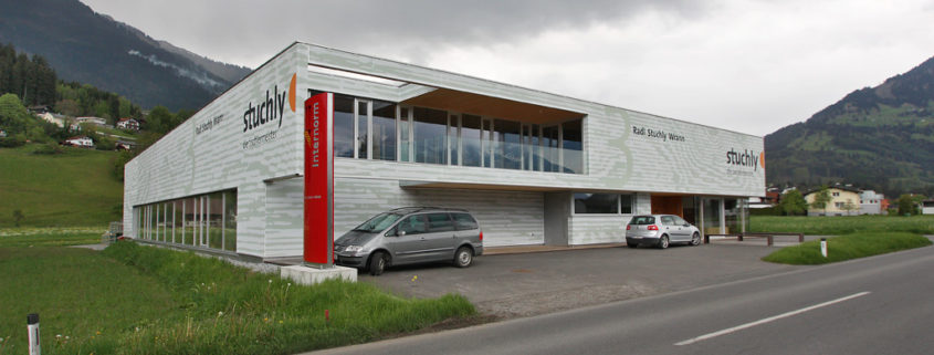Textilfassade Stuchly, Thüringen