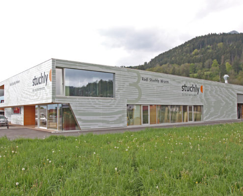 Textilfassade Stuchly, Thüringen