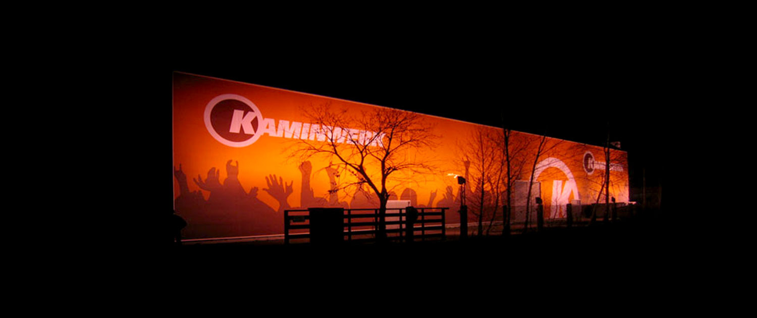 Kaminwerk-Textilfassade